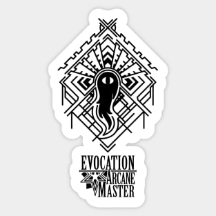 Evocation arcane master Sticker